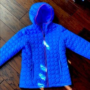 Lands End girls hooded jacket